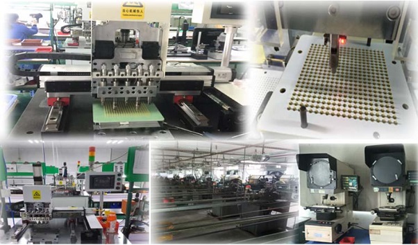 Pogo pin test equipment 